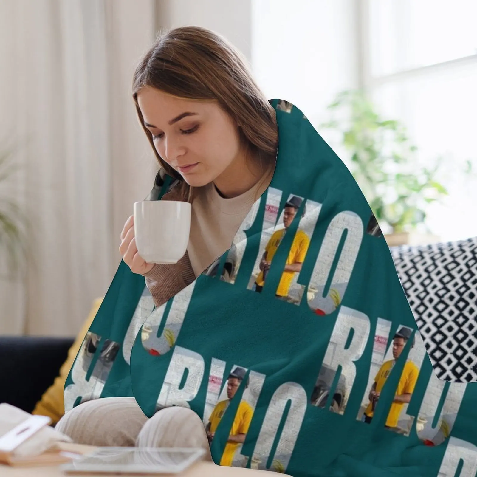 Новое одеяло Rylo Rodriguez Rapper пушистые одеяла для волос