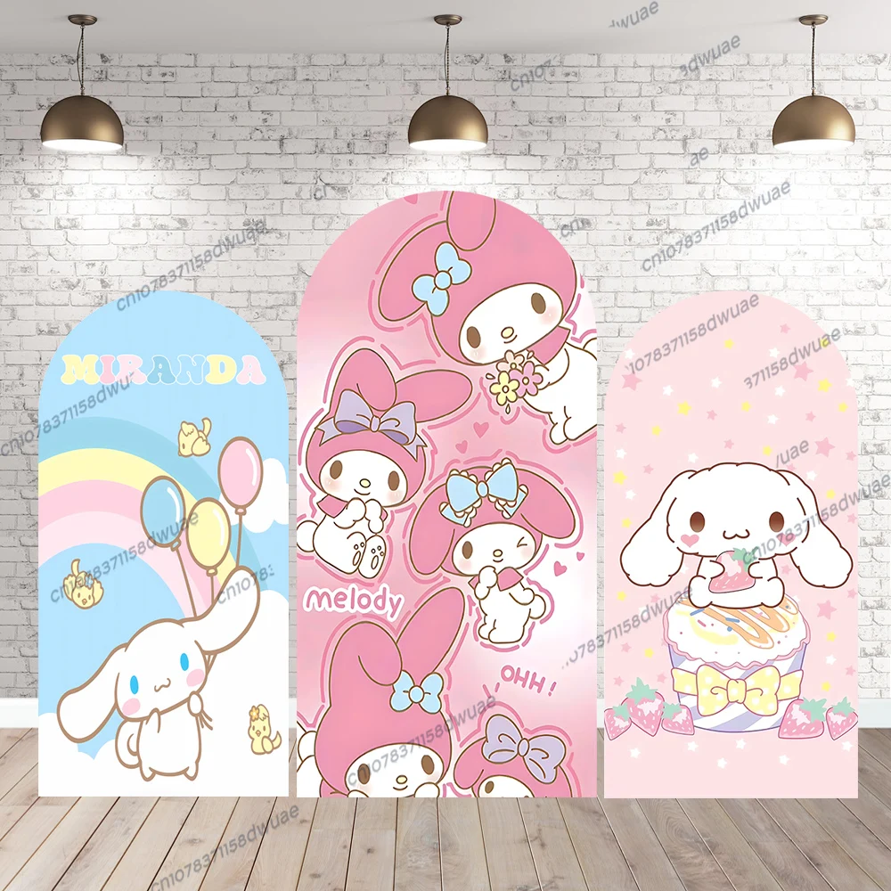 Фотофон Hello Kitty моя мелодия искусственная фотография фотообои розовая Арка фон из