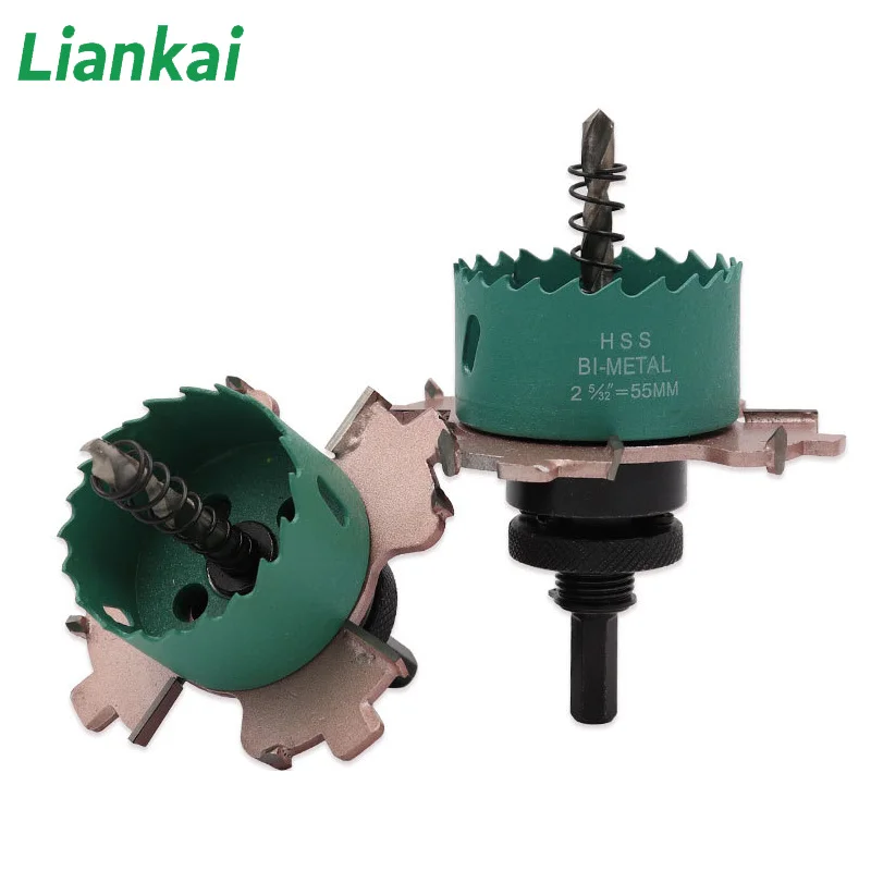 

Резак для сверления отверстий из быстрорежущей стали, буровое долото для установки прожектора, Открыватель для сверления настенного бетона, быстрорежущее сверло для плитки и кирпичной кладки