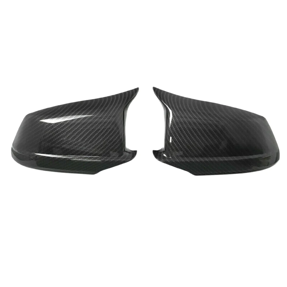 

Car Rearview Mirror Cover Side Wing Protect Frame Covers Trim Shell for-BMW 5 Series F10 F11 2010-2013(Carbon Fiber)