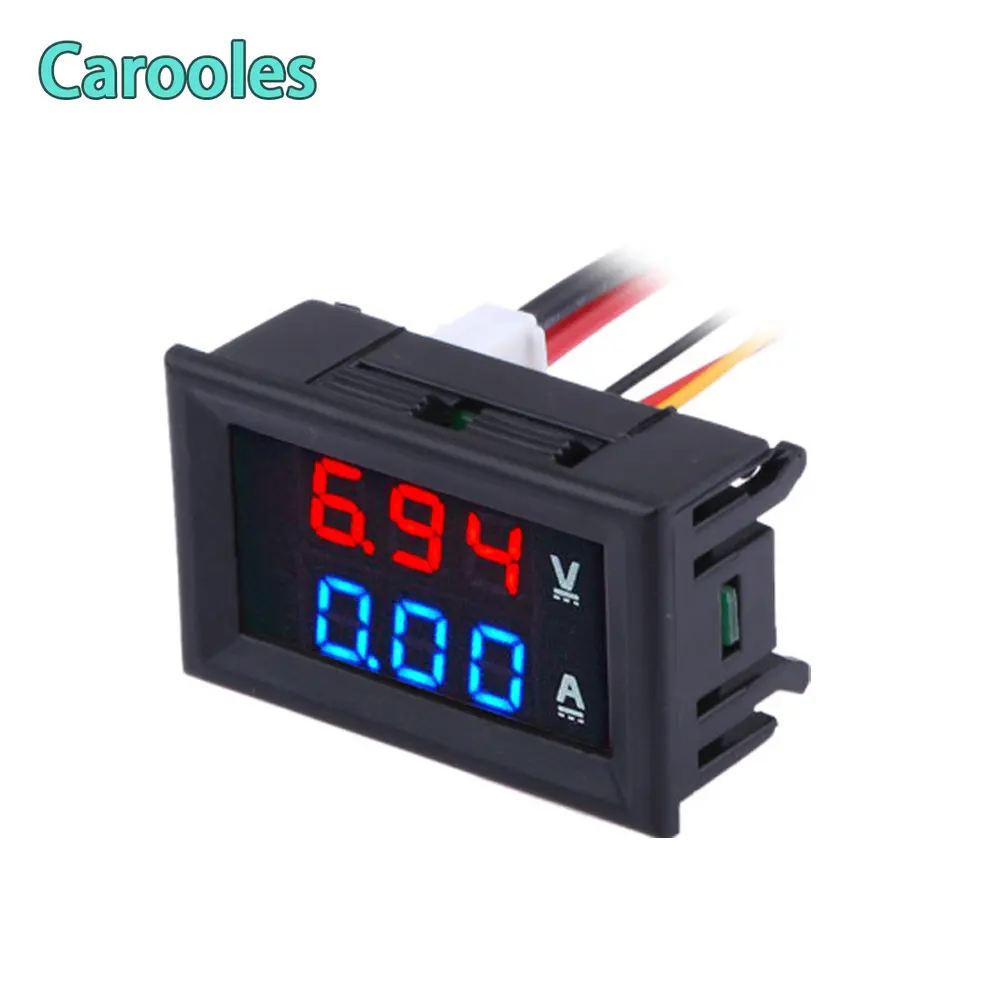 

2 шт., цифровой мини-вольтметр-амперметр, 0,28 в, 10 А