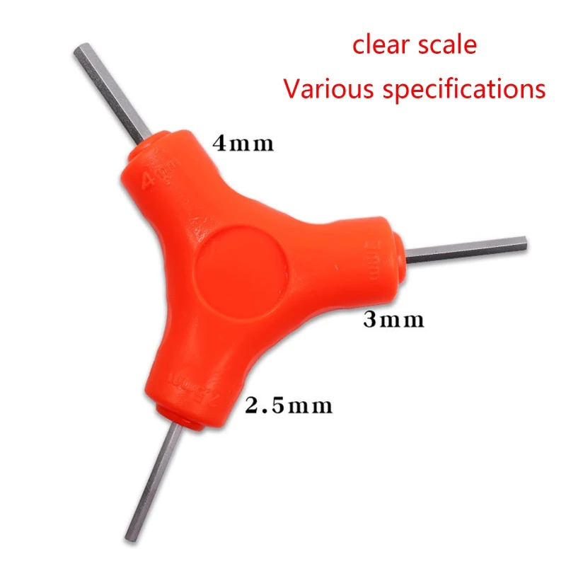 3 в 1 треугольный шестигранный ключ комплекте 2 5/3/4/5/6/8 мм Y-образный