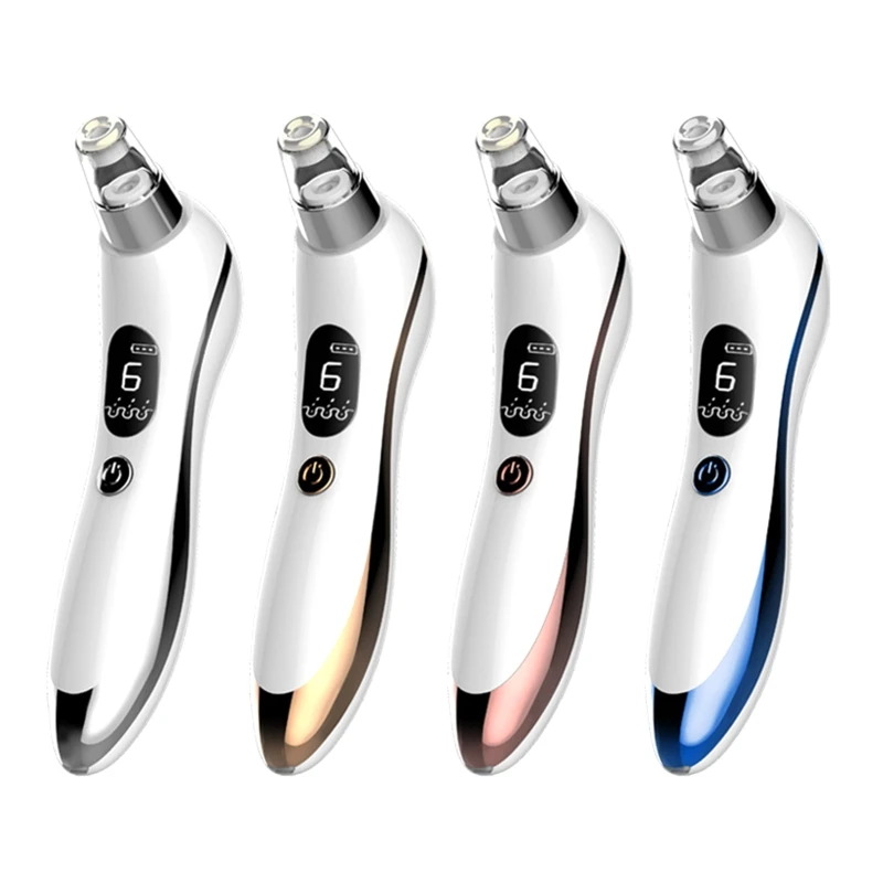 

USB Rechargable Multifunctional Electric Blackhead Meter Suction Vacuum Cleaner