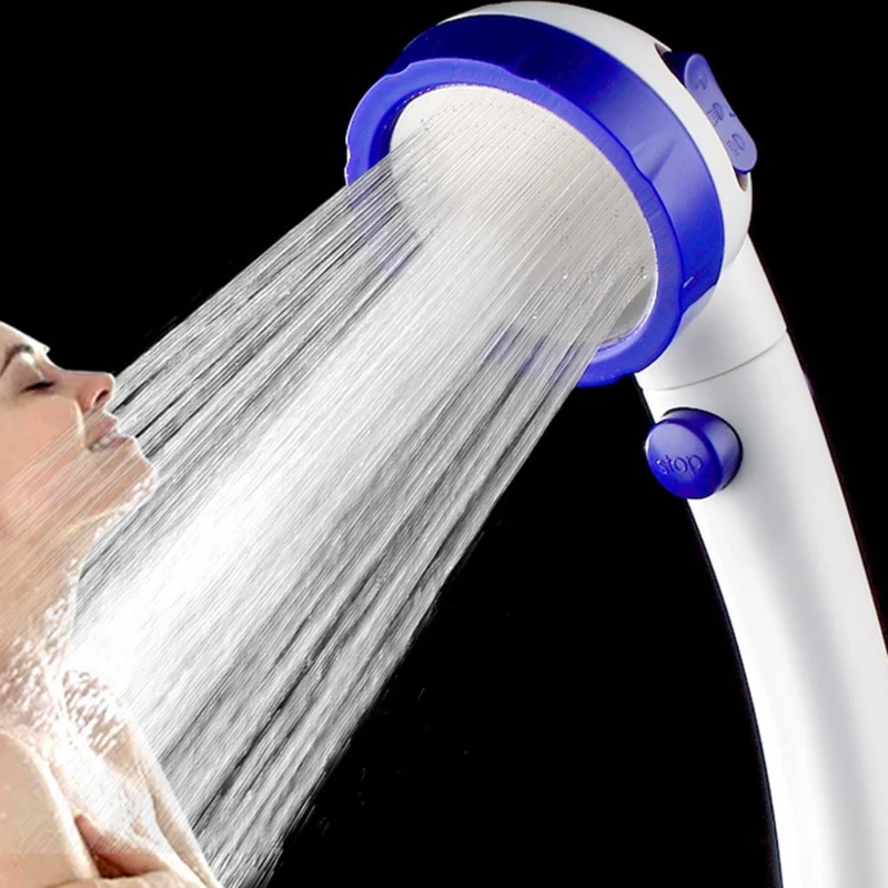 

Shower Head Water Sprinkle Head Handheld Shower 3 Shower Modes Fine Waterline Family Spa Cleaned Easily 2cm Interface B03E