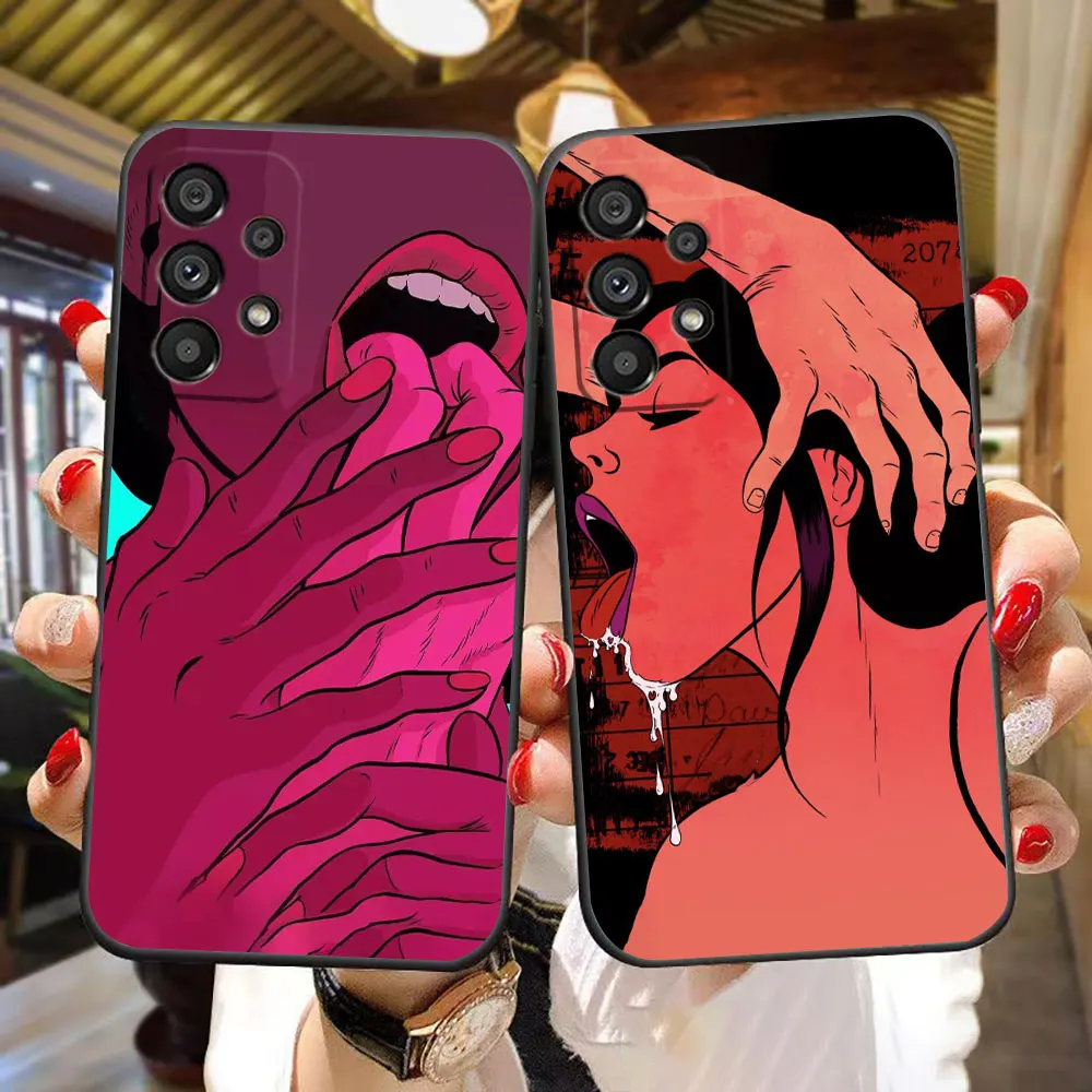 Чехол Twerk для Samsung Galaxy A72 A71 A55 A54 A53 A52 A42 A35 A34 A33 A32 A23 A22 A21S A20S A14