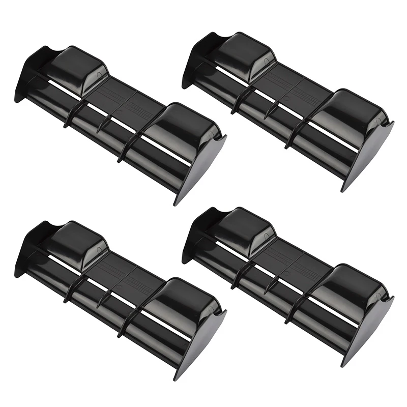 

4х, 1:8 Багги радиоуправляемые автомобили RC пластиковые нейлоновые крылья для внедорожника 1/8 дюйма с дистанционным управлением, черный