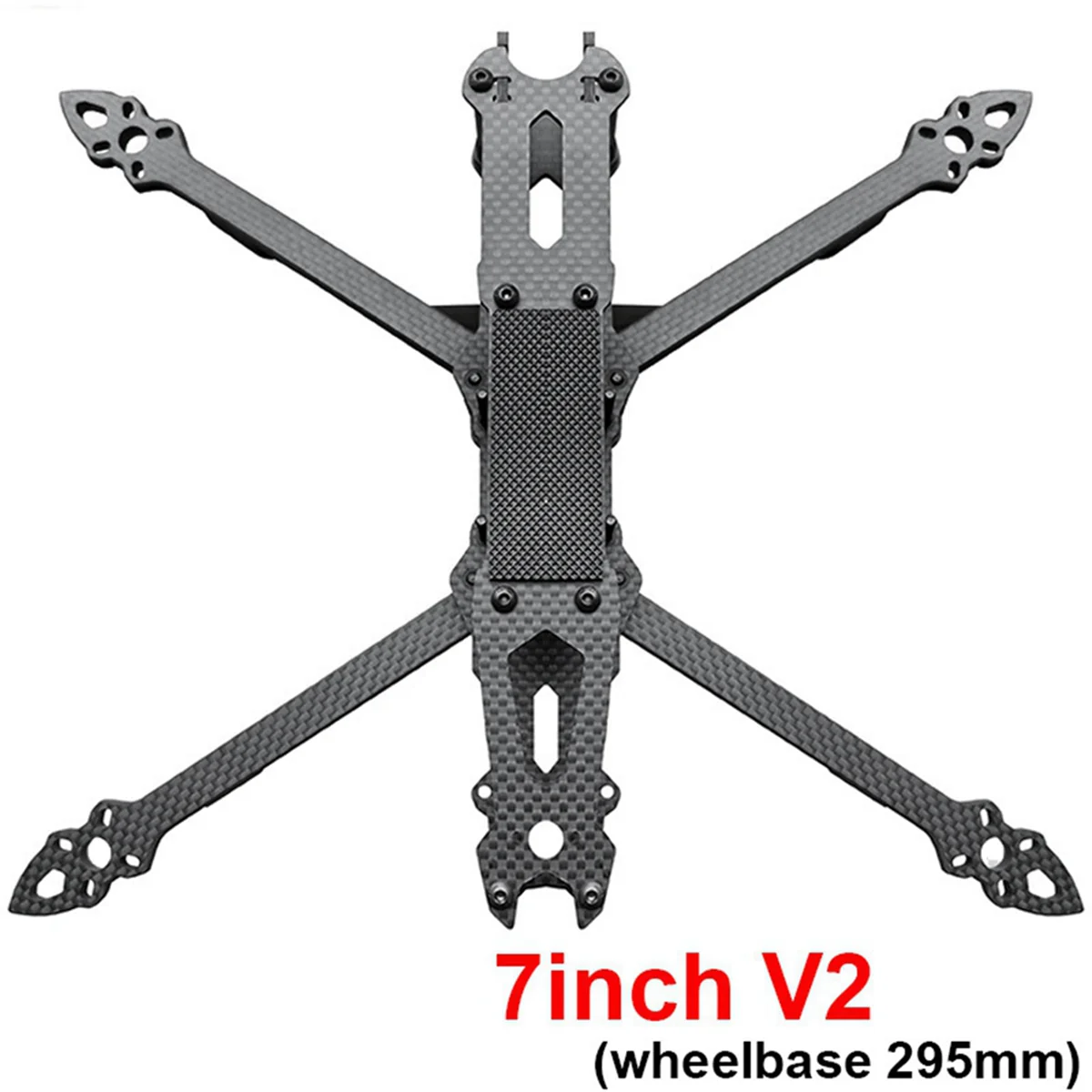 Для Mark 4 V2 7-дюймовая рама из углеродного волокна FPV 295 мм для Mark4 Racing Drone Quadcopter Frame Kit