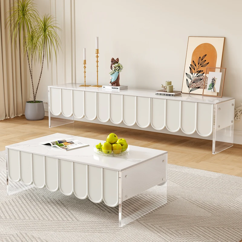 

Media Console Tv Stands Display Monitor Floating Coffee Tables Lowboard White Floor Tv Stands Luxury Szafka Na Buty Furnitures