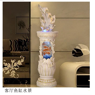 Большой внутренний фонтан в европейском стиле украшение водной пейзаж