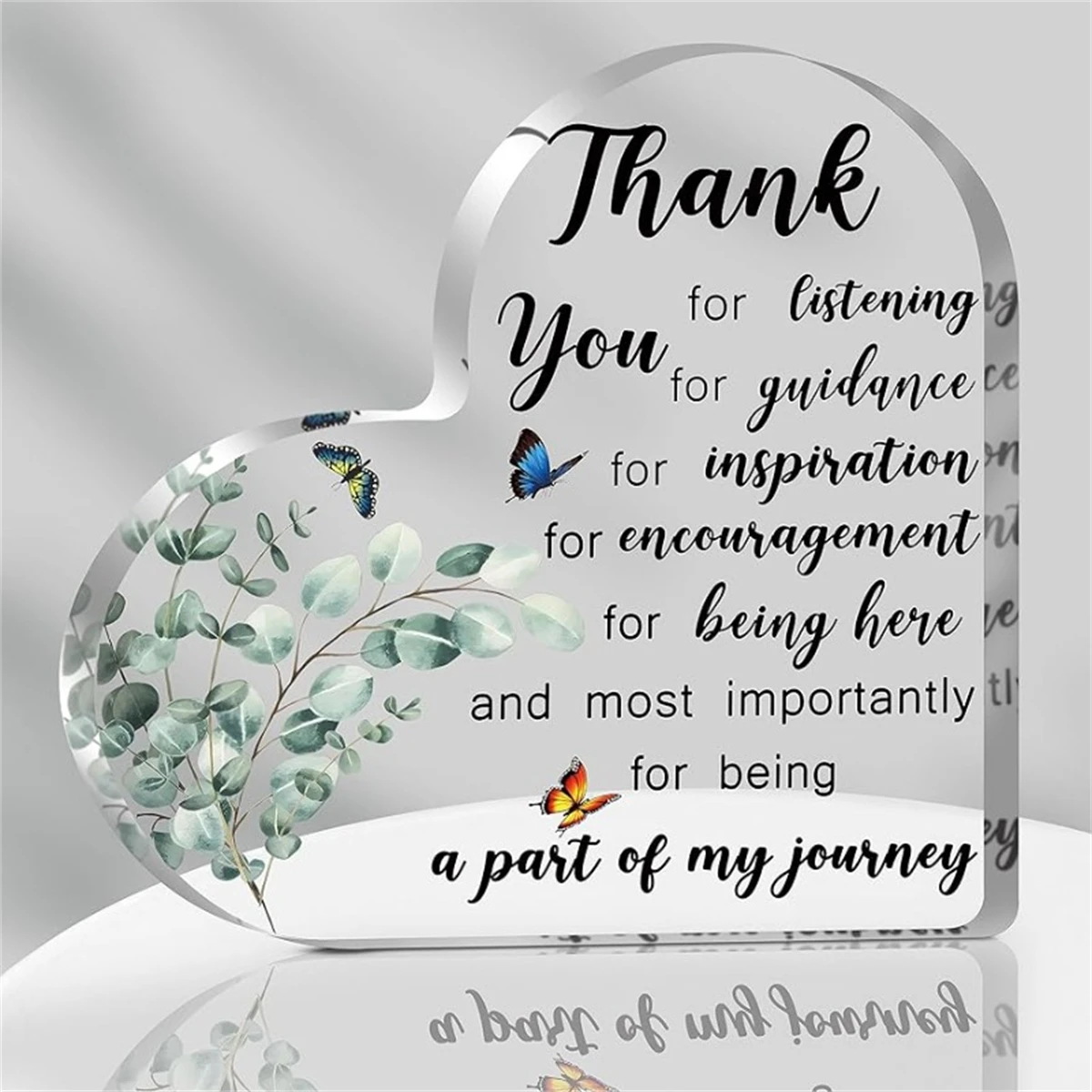 Акриловый подарок в форме сердца для мужчин и женщин идеально подходит учителей