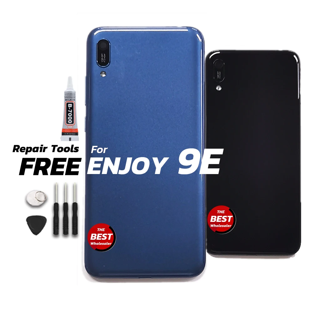 

For Huawei Enjoy 9e Battery Cover Back Glass Housing Rear Door Replacement