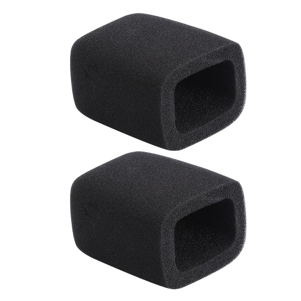 

2 Pcs Microphone Sponge Cover Hygiene Covers Accessories Protectors Windproof Supplies KTV Universal Dust