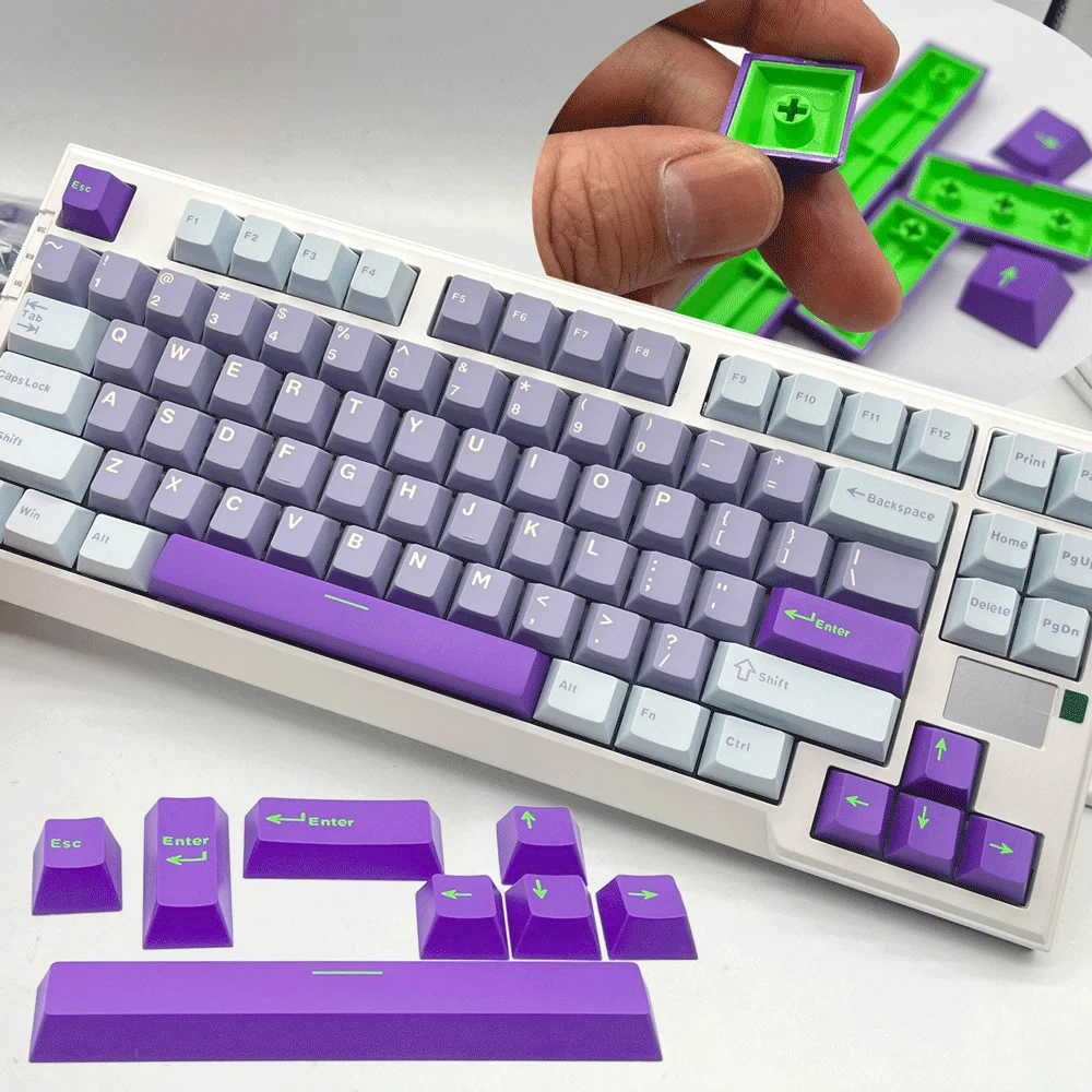 Фото Колпачок для клавиши Space 6.25U, профиль Cherry, PBT, для механических клавиатур с переключателями MX, игровых клавиатур, кастомизированный колпачок для клавиш №2