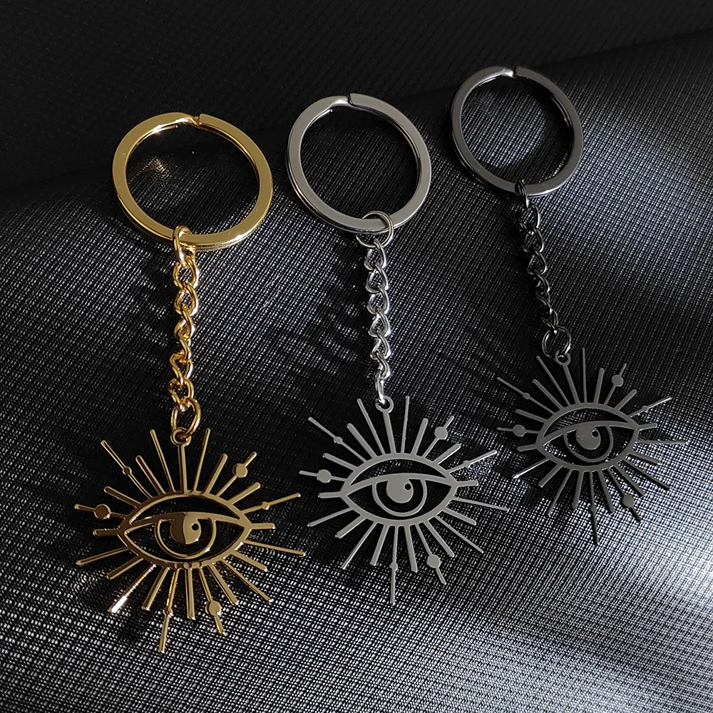 Женская подвеска в виде маленького дискового глаза от солнца брелоки из