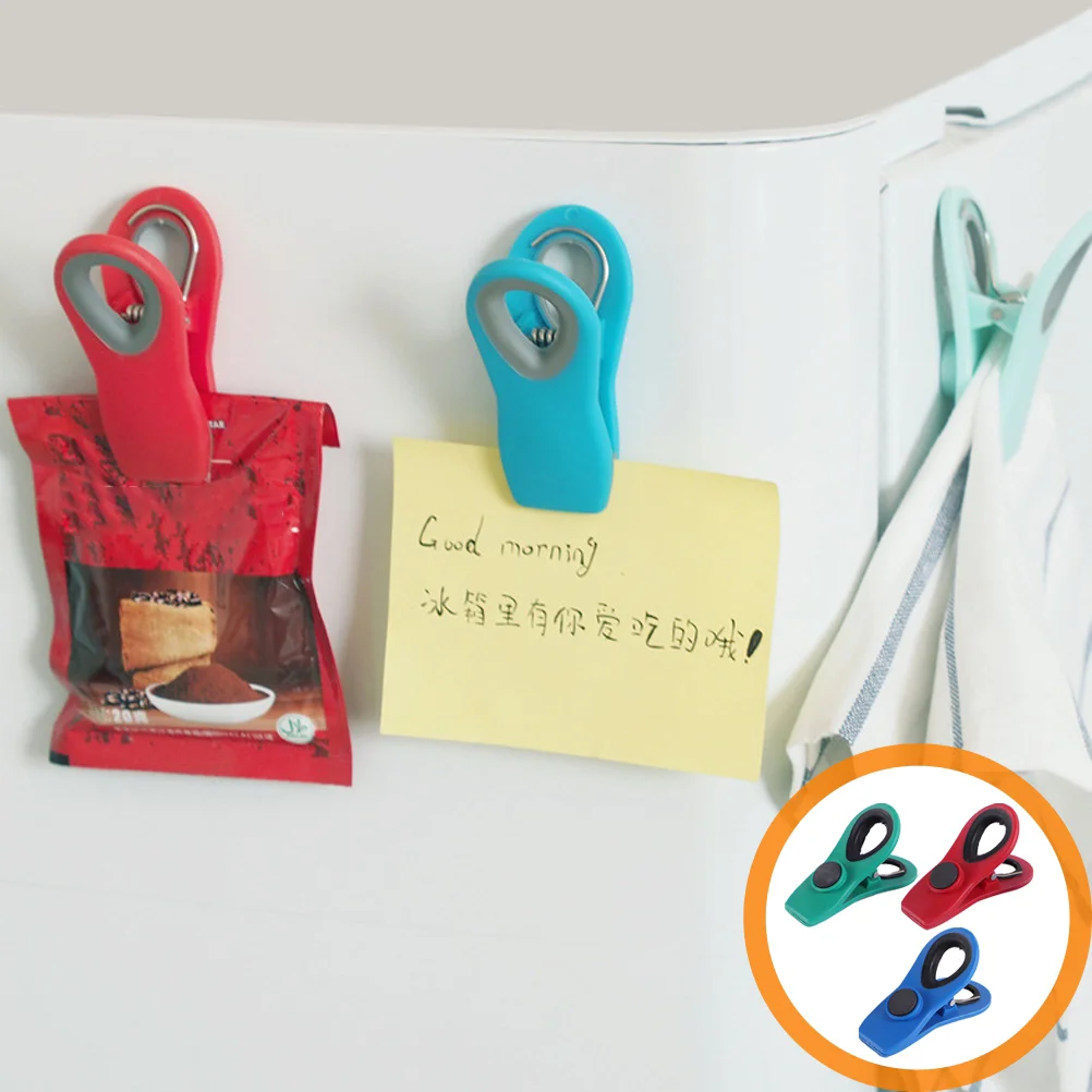 

18 шт., магнитные зажимы для мешков для продуктов