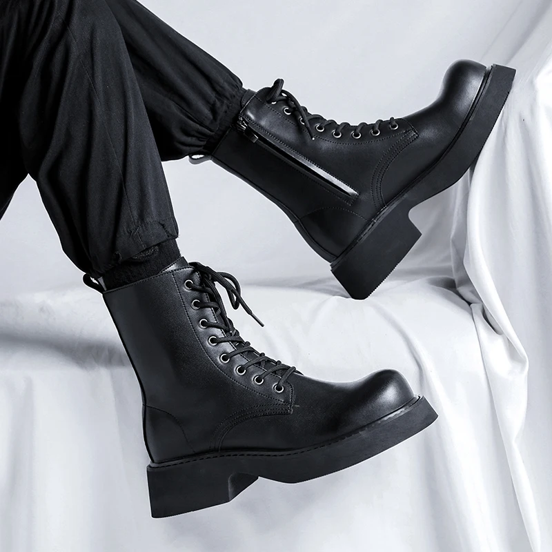 Роскошные брендовые Ботинки Челси высокого качества 2023 Кожаные Классические