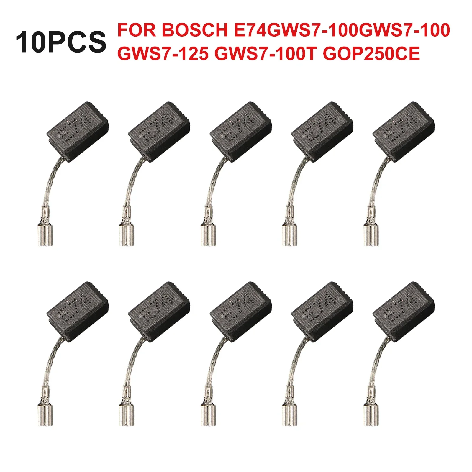 Для Bosch E74/GWS7-100/GWS7-100 GWS7-125 GWS7-100T GOP250CE аксессуары для угольных щеток набор высокого