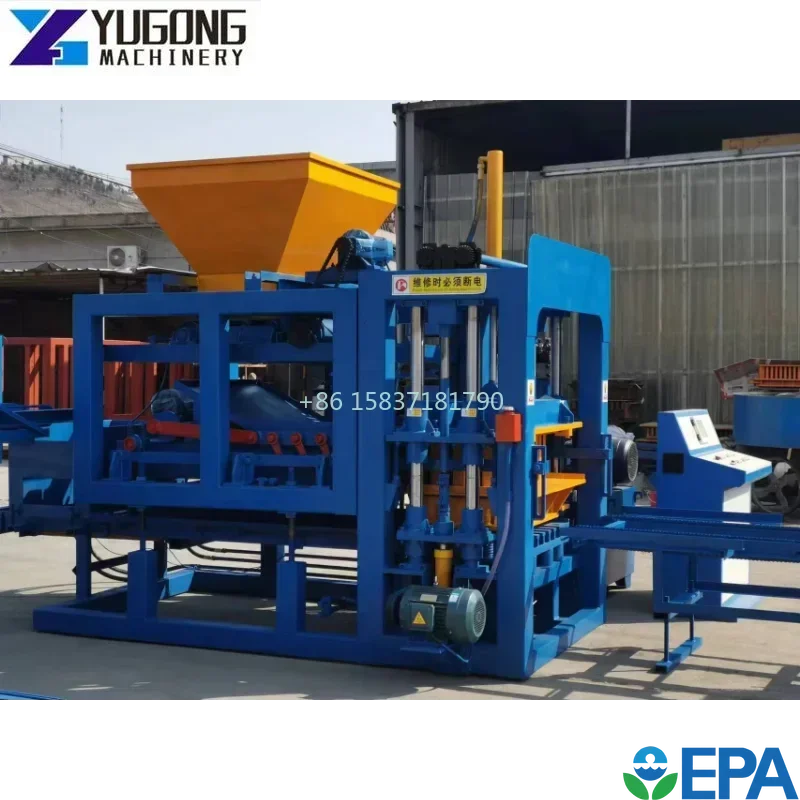 Низкая стоимость машина для производства кирпича полу-технические бетонные