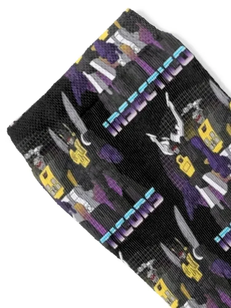 Носки Insecticons Decepticon Transformer G1 яркие подвязки новые мужские носки элитный бренд