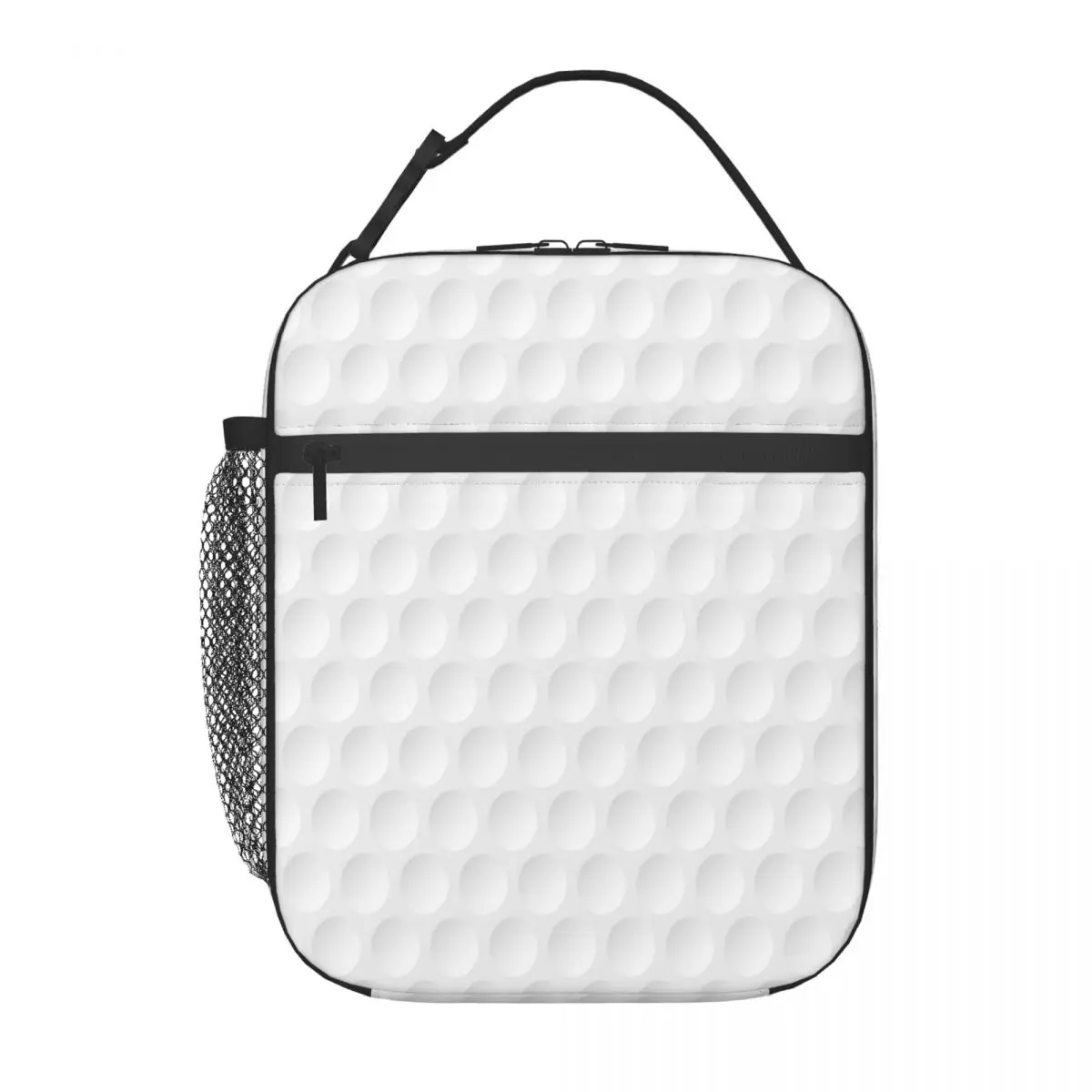 

Golfballs Print Insulated Thermal Cooler Lunch Box Bag For Work Picnic Bag Car Bolsa Refrigerator Portable Bag