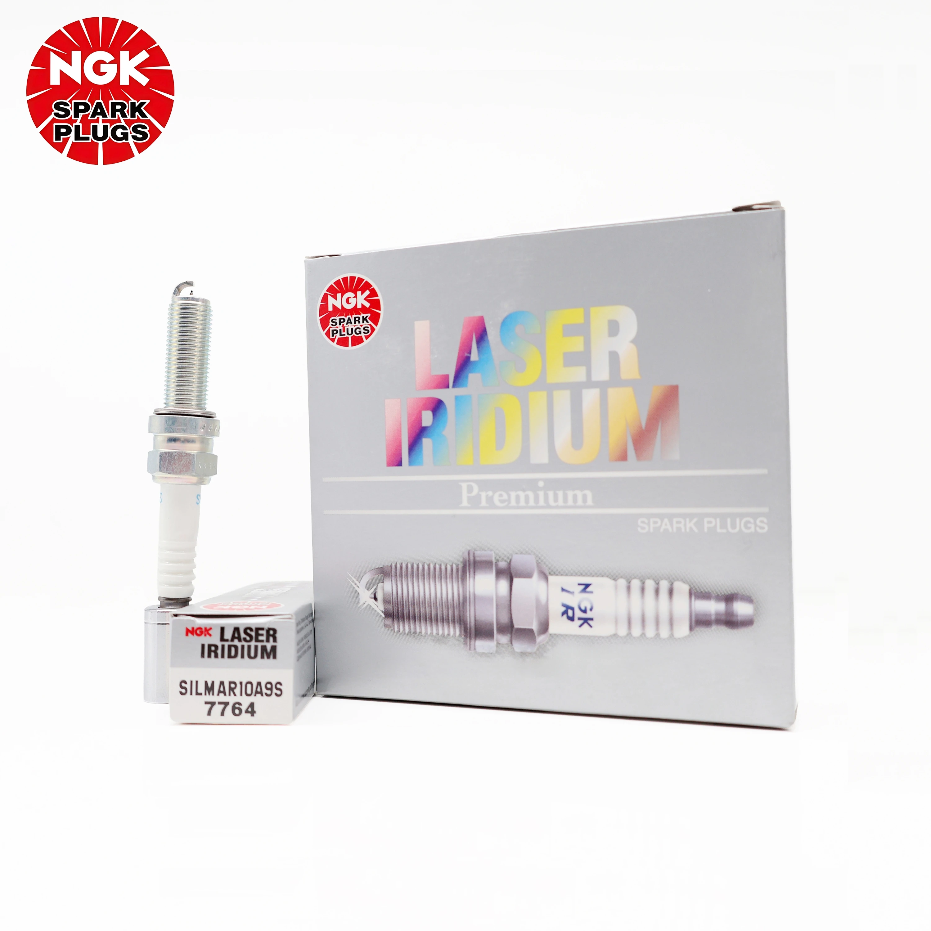 Фото Свеча зажигания NGK Laser Iridium SILMAR10A9S 7764, оригинальная, для внедорожного мотоцикла Honda CRF450RX шестого поколения, OEM: 31910MENA31 №3