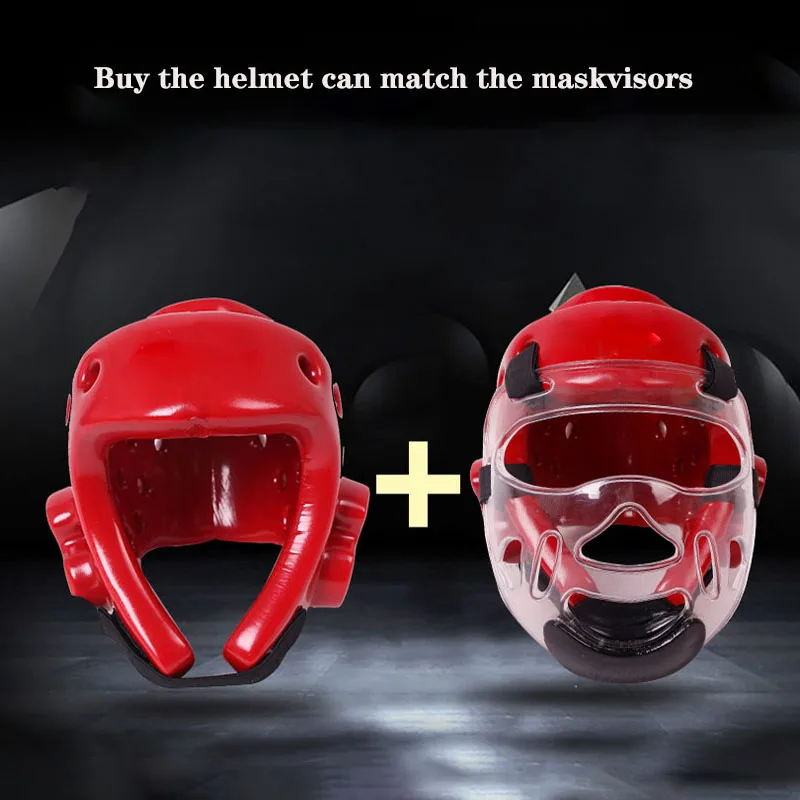 Profession Taekwondo Protective Gear Helmet Kickboxing Armor Shin Guards To Protect The Arm WTF Foot Gloves Taekwondo Equipment