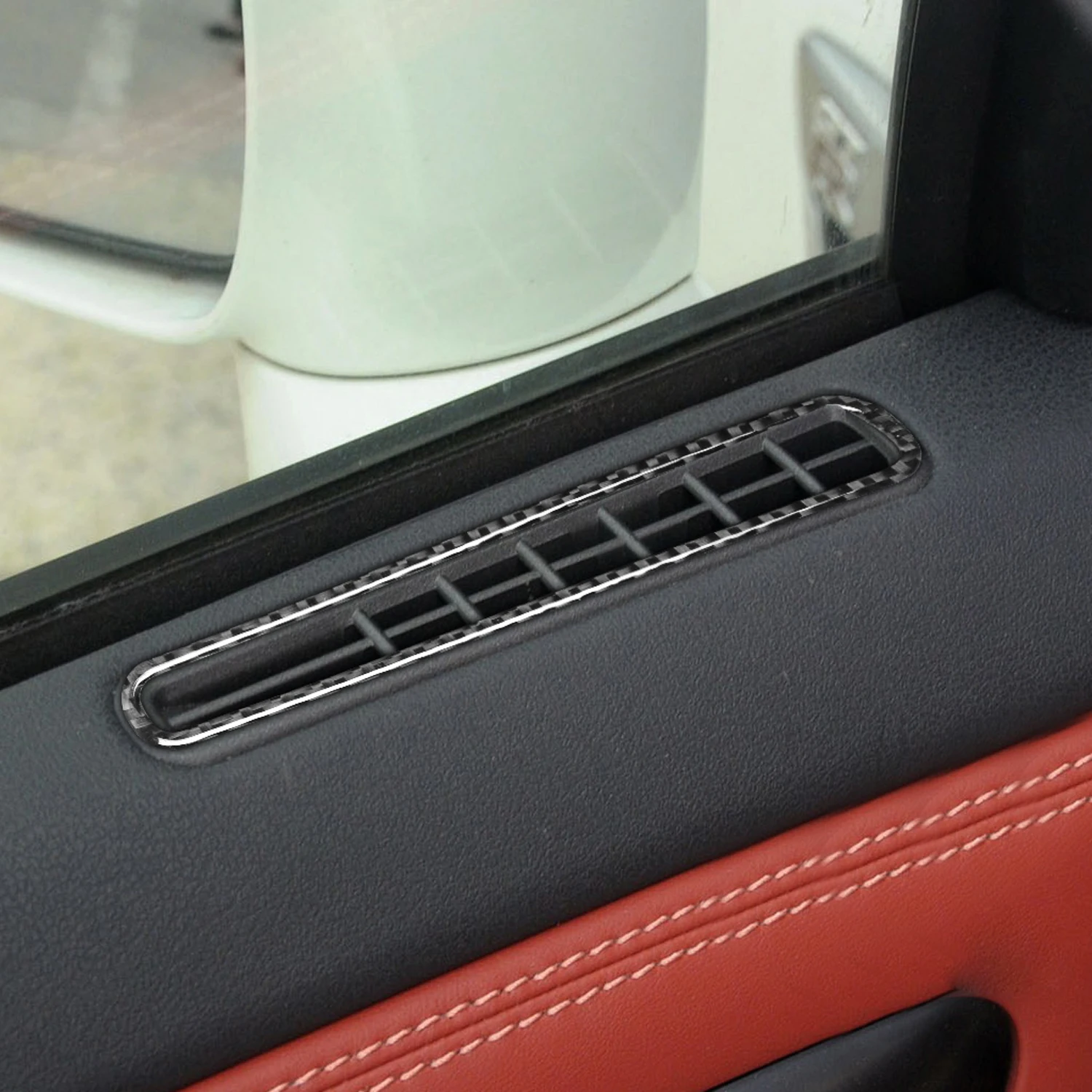 

Автомобильные товары, подходят для Nissan GTR R35 2009-2020, аксессуары для дверного динамика, декоративная крышка, отделка, 2 шт., внутренние детали
