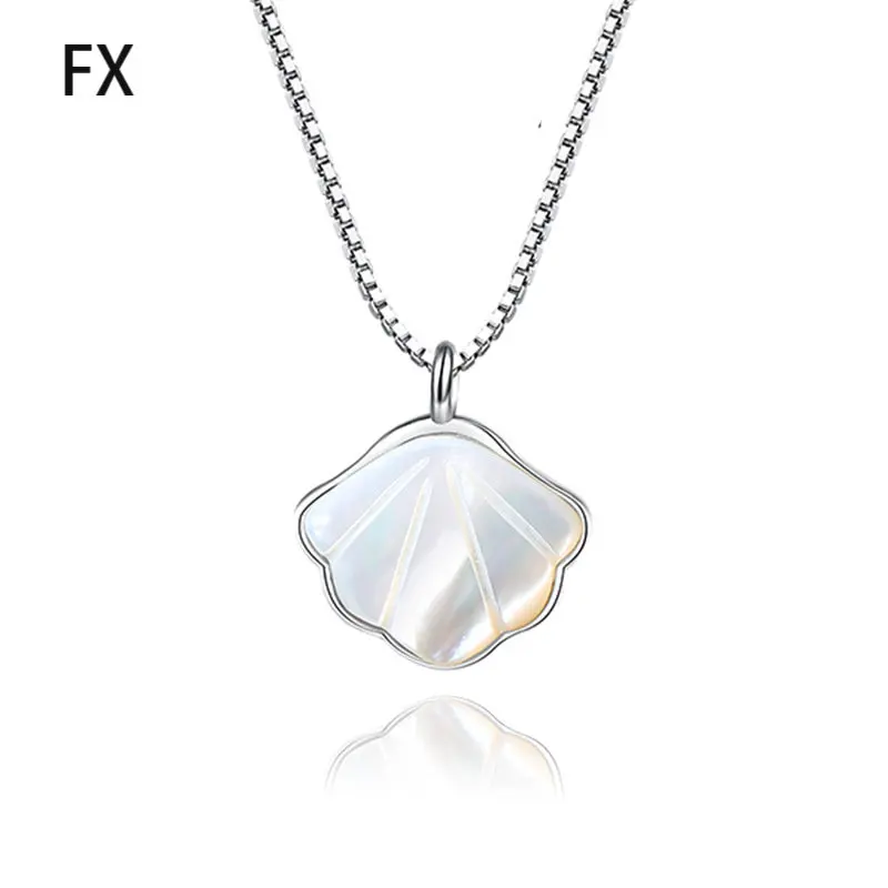 

Женское Ожерелье из стерлингового серебра 925 пробы Корейская версия Instagram универсальная нишевая цепочка до ключицы белый цвет