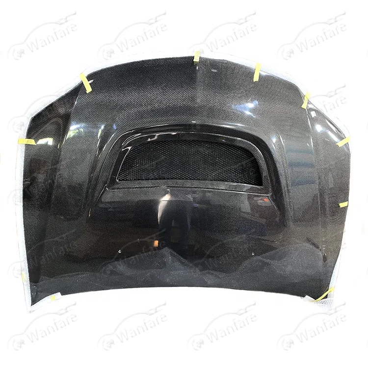 Фото БОНТ капота двигателя из углеродного волокна в стиле OEM для MITSUBISHI LANCER EVOLUTION EVO 7-9 2001-2007 гг. №1