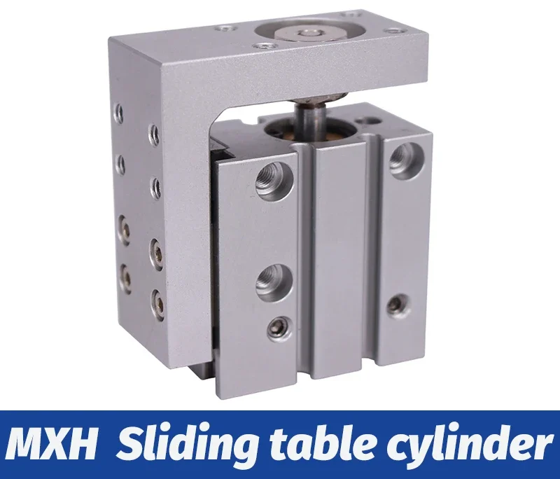 Рельсовый цилиндр MXH MXH6 MXH10 Прецизионный пневматический типа SMC Линейный боковой