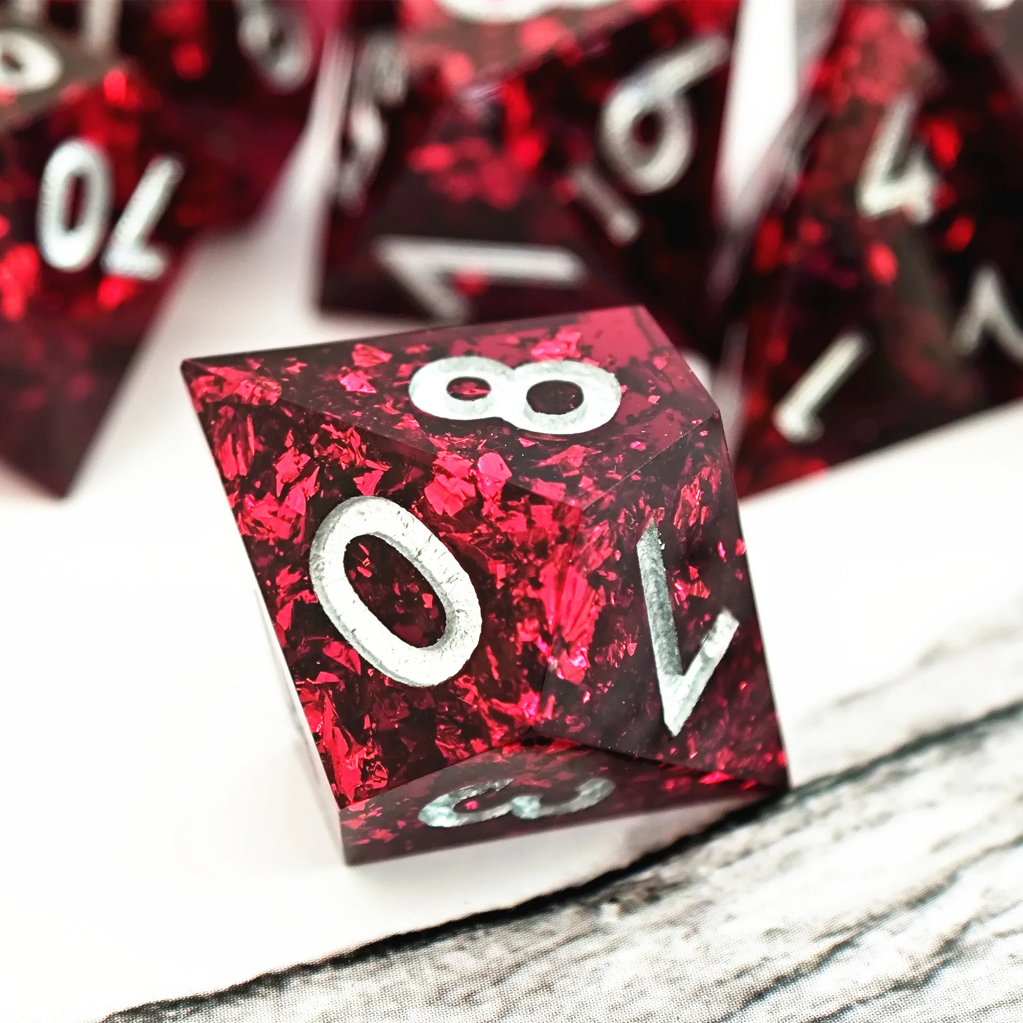 Мини-планета детский набор полиэдрические полимерные кости ручной работы с