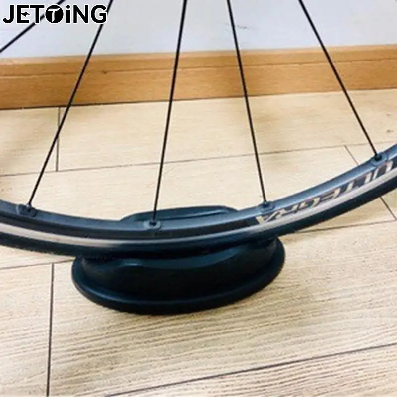 1pc Indoor Bike Front Wheel Fixing Frame Front Wheel Riser Block Holder Bike Trainer Stand Pad Support Road Parts Anti-slip Pad