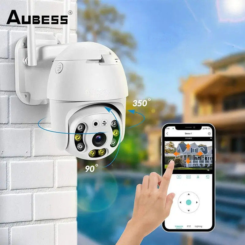 

IP-камера наружная беспроводная, 2 МП, 4 к, ночное видение