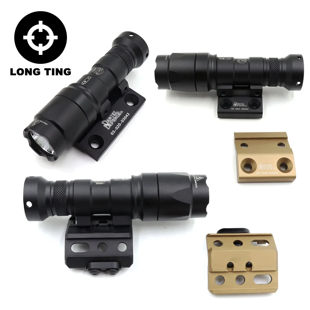 

Адаптер для металлического сплава Micr Hub 2,0 Для Surefire M600 M300, аксессуары для страйкбольного освещения, Пикатинни, рельса, охоты
