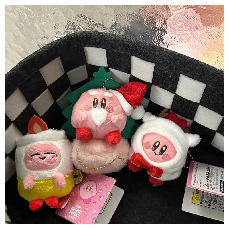 

Аниме Рождественские звезды, искусственное украшение, подвеска, милые животные, плюши, мягкая кукла, брелок, Детский Рождественский подарок