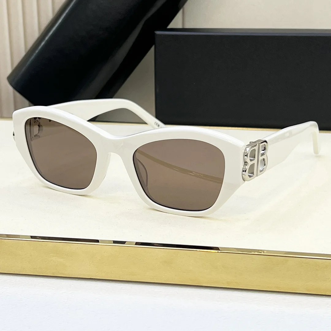 Линзы por 2024 женские смоляные солнцезащитные очки для взрослых B7206 овальные