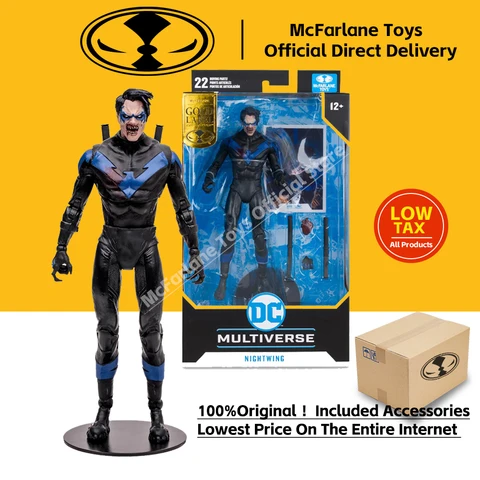 Игрушки McFarlane DC vs. Вампиры Nightwing 18 см экшн-фигурка кукла подарок игрушки коллекция DC Multiverse гаражный Набор Модель