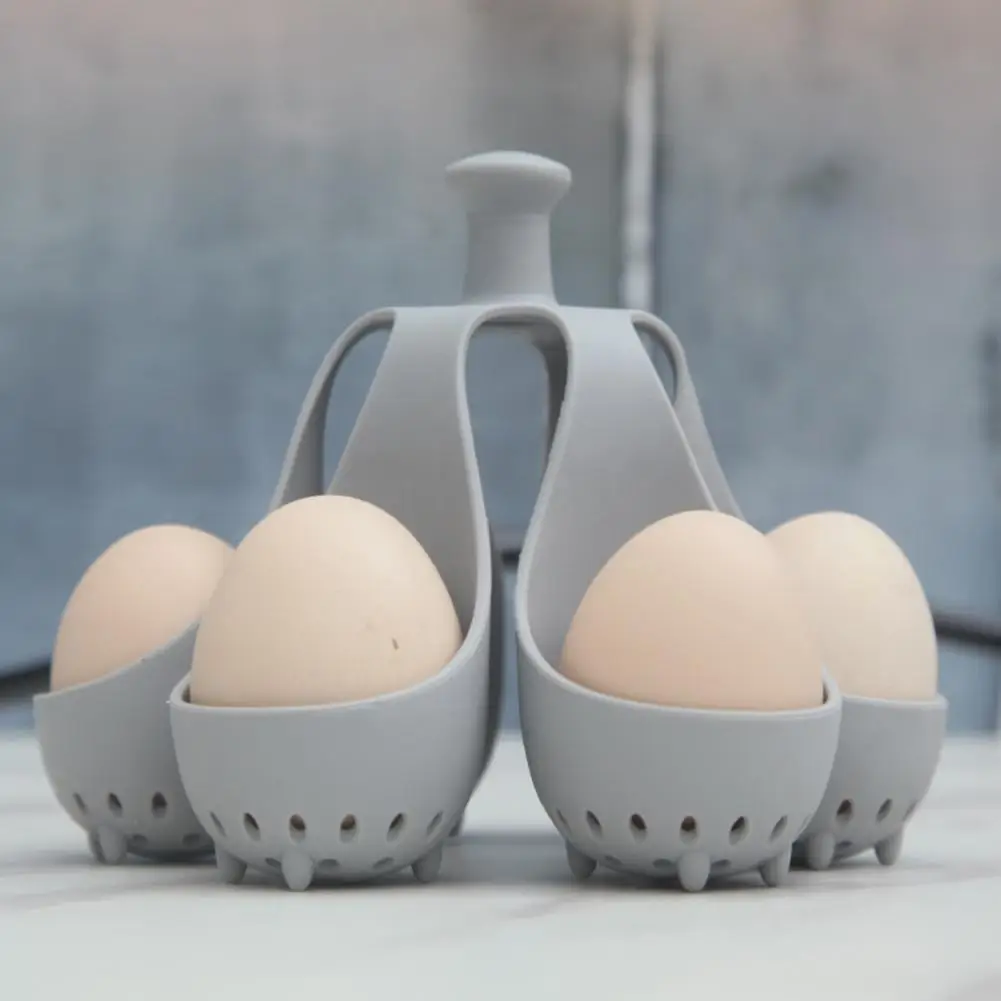 Кухонный инструмент для завтрака противоожоговый котел яиц силиконовое яйцо