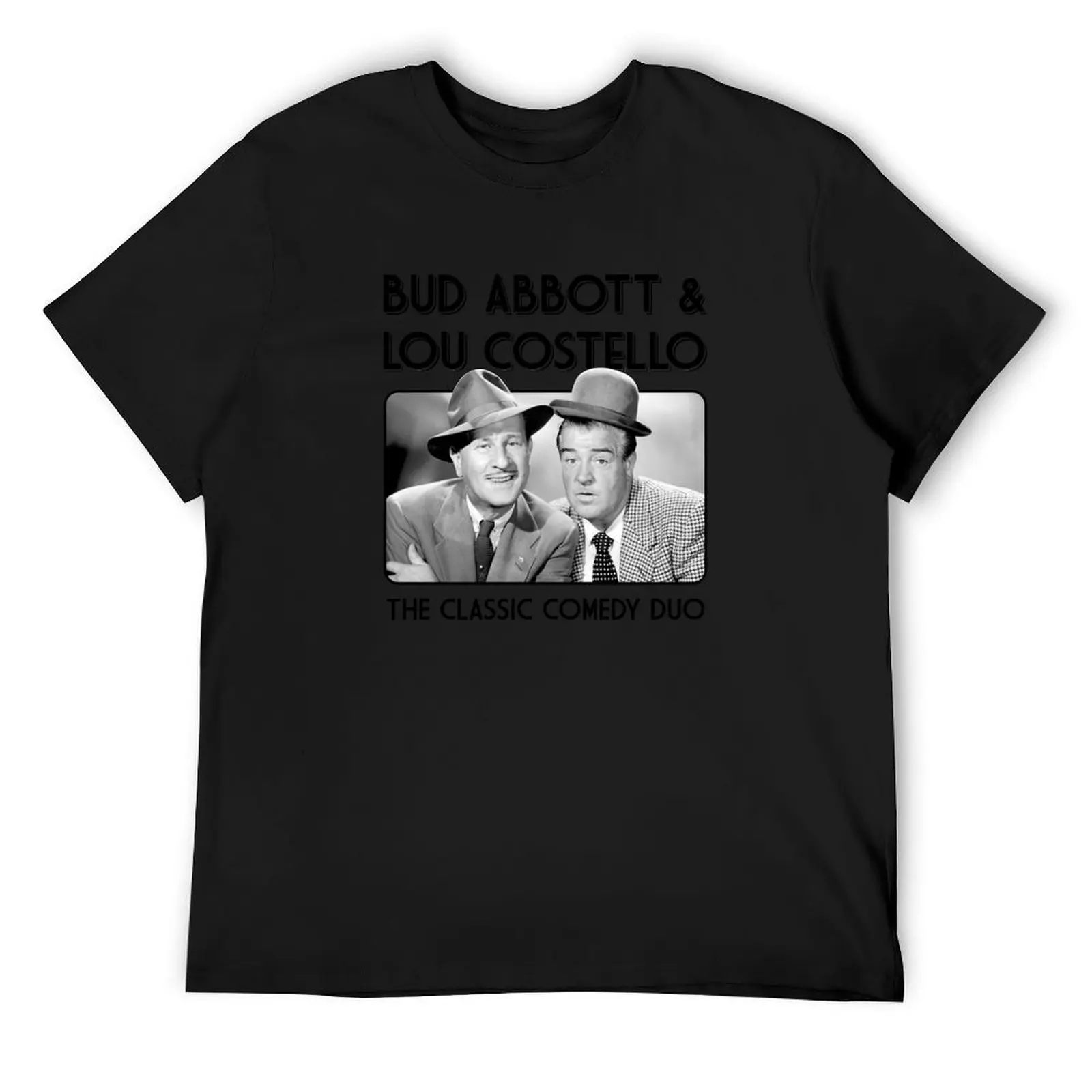 Футболка Bud Abbott &amp Lou Costello кавайная одежда белые футболки с рисунком рэпера для