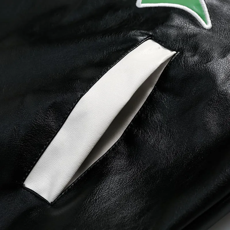 Новая бейсбольная куртка в стиле хип-хоп мужская куртка-бомбер с вышивкой и