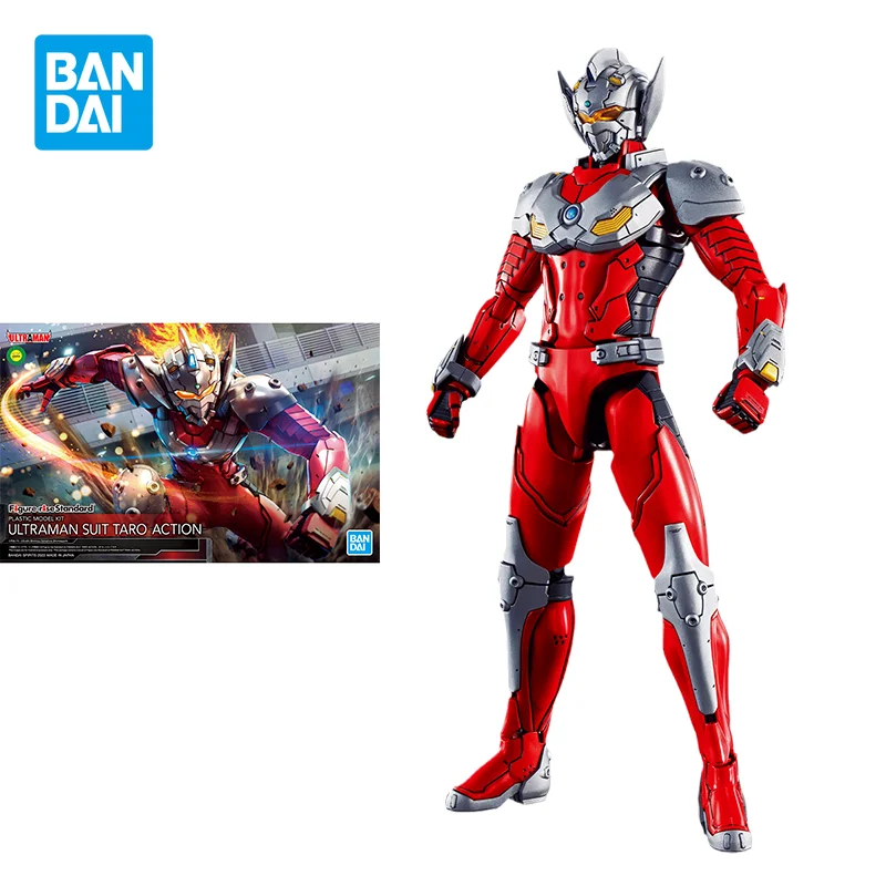 

Bandai Original Figure-rise ULTRAMAN SUIT TARO ACTION Anime Figure Joints Movable Anime Action Figure Toys Gifts for Children
