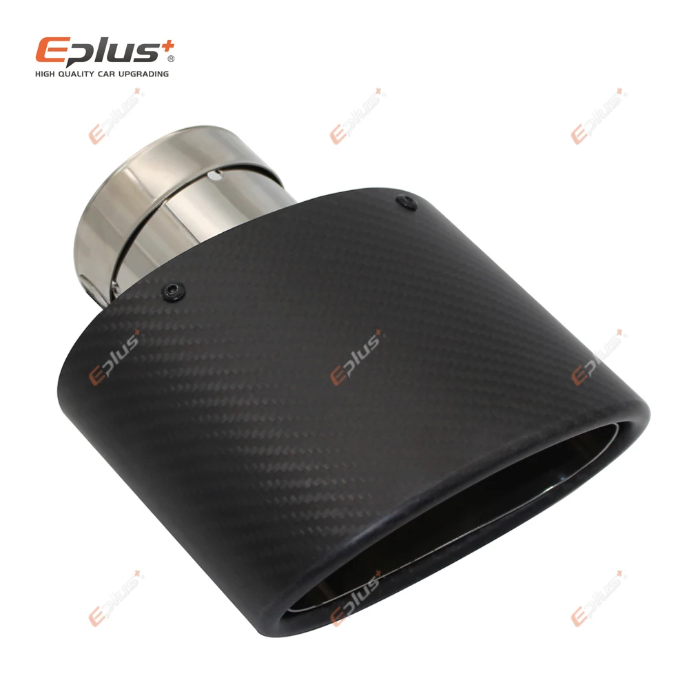 Универсальные матовые автомобильные глушители из углеродного волокна