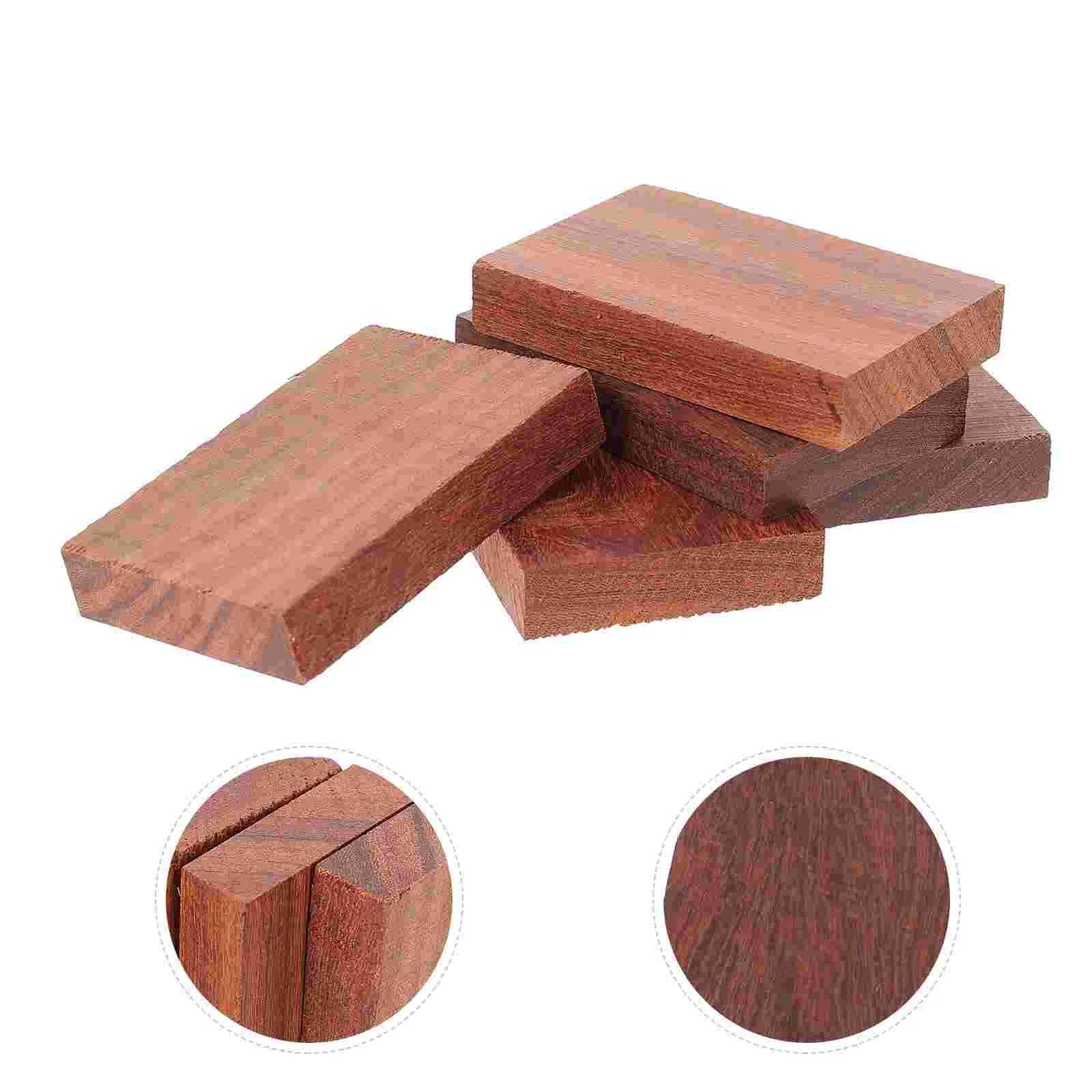 5 шт. древесные кольцевые блоки сделай сам маленькие деревянные материалы листья