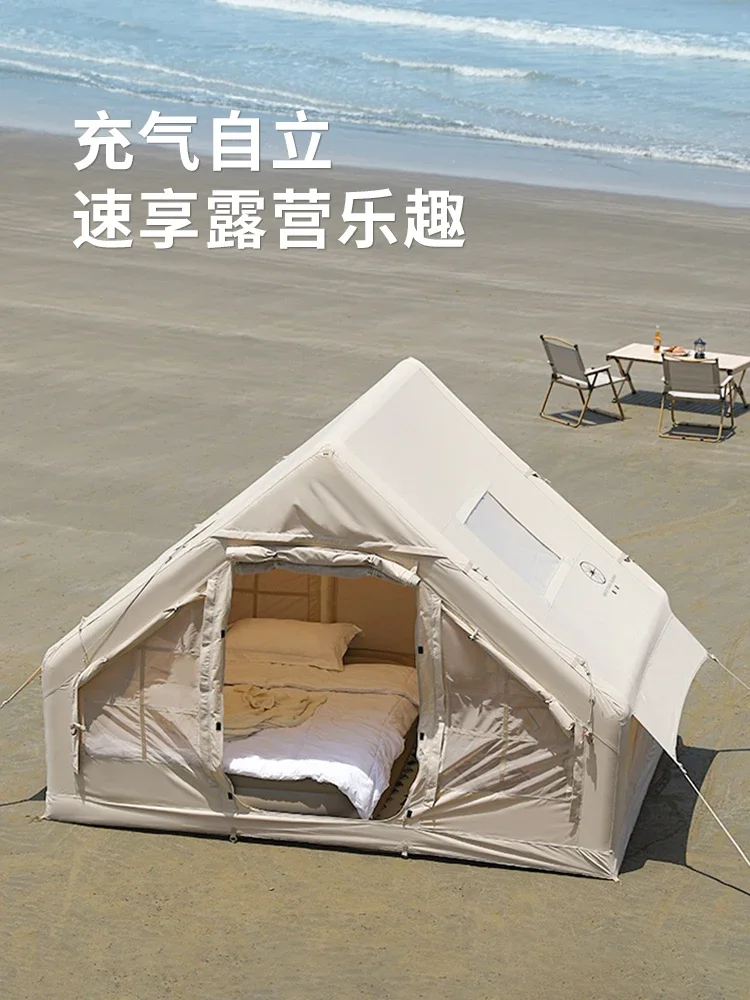 Утолщенная надувная палатка из Хлопка Оксфорд для использования на открытом