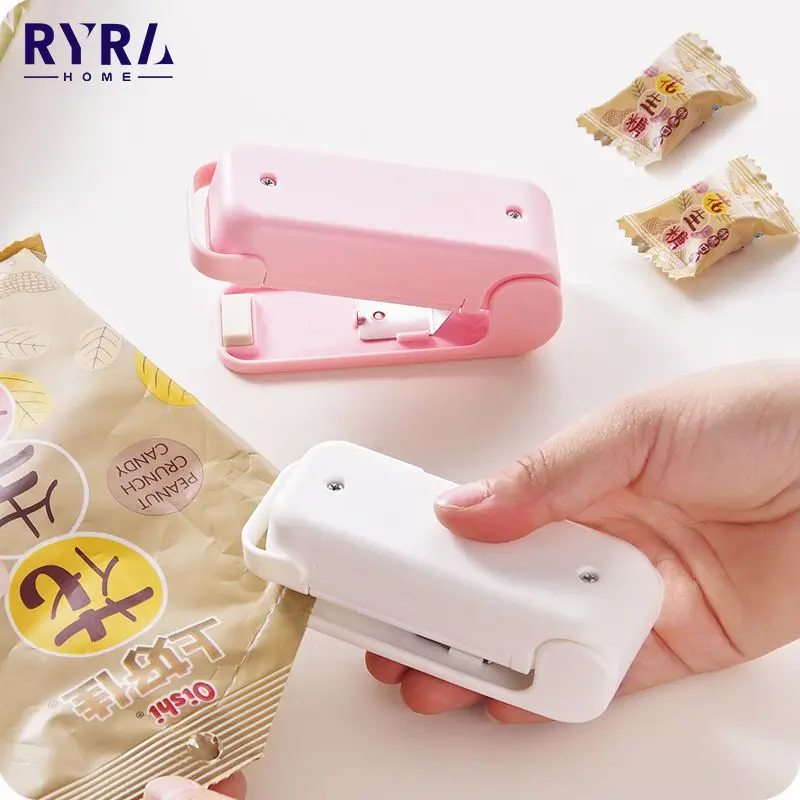 

Мини-термоуплотнитель, зажим для пакетов, портативный ручной упаковщик, машина для запечатывания пластиковых продуктов, закуска, кухонный ...