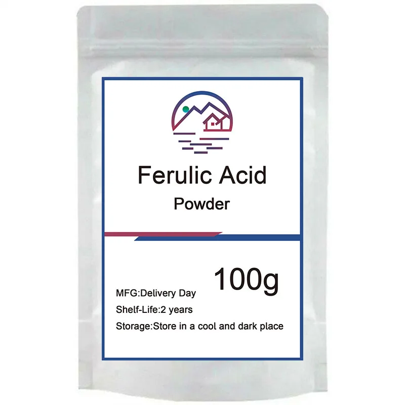 

Cosmetic Raw Material Ferulic Acid Powder, A Wei Suan, Whitening Skin,