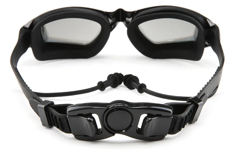 Swimming Trunks Men's Swimming Set Flat Angle Swimming Shorts Waterproof Quick-drying Swimming Suit Swimming Goggles Swim Cap