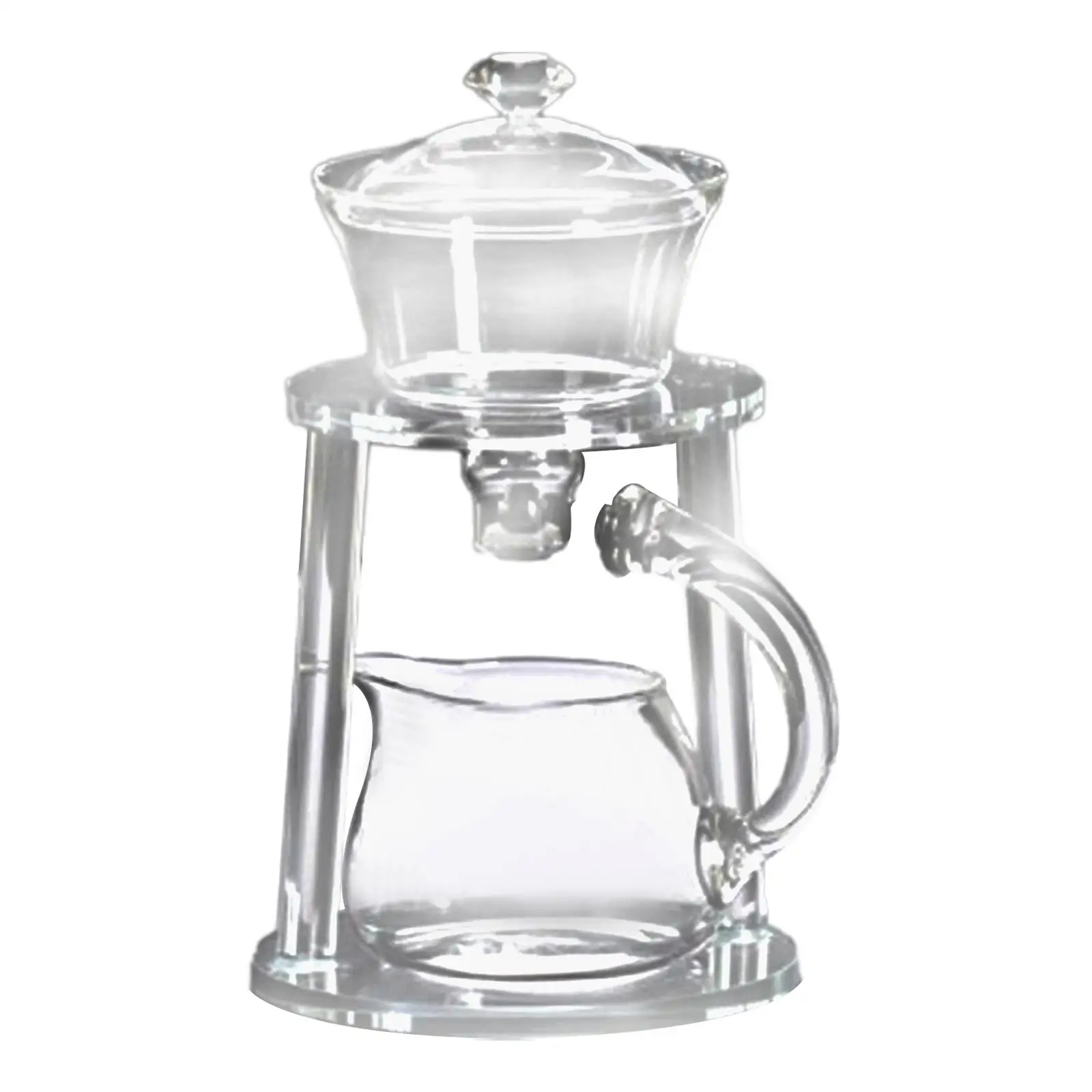 

Стеклянный чайный набор олень ленивый кунг-фу прозрачный стеклянный набор стеклянный чайник для столовой домашний офисный подарок для люб...