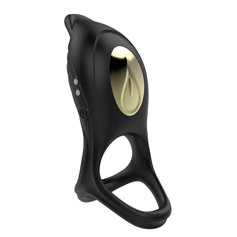 Вибрирующий черный 5 Вибрационный присасывающий пенис секс-игрушки кольцо для