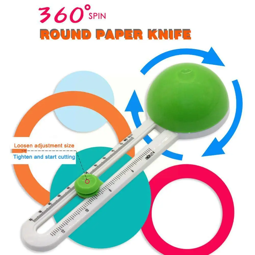 

Circular paper-cut machine,adjustable circle size drawing paper-cut circular knife, circular knife paper-cut DIY tool, F0X3